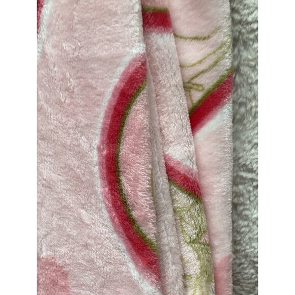 Shrek And Fiona Valentines Hearts Soft Plush Throw Blanket 50” X 70” Pink NEW - Picture 12 of 15